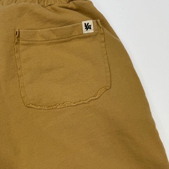 Young LA Mens Tan Sweat Shorts Size L Edition 2014 Training 8" - Picture 9 of 11